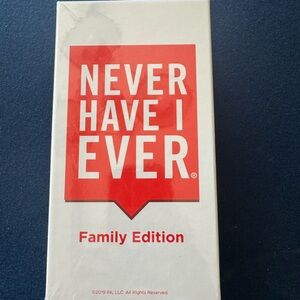 NEVER HAVE I EVER game “family edition!” Fun 4 all ages- enjoy family game night